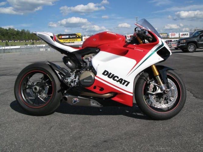 Jon's Ducati Panigale Track Bike — photo 1